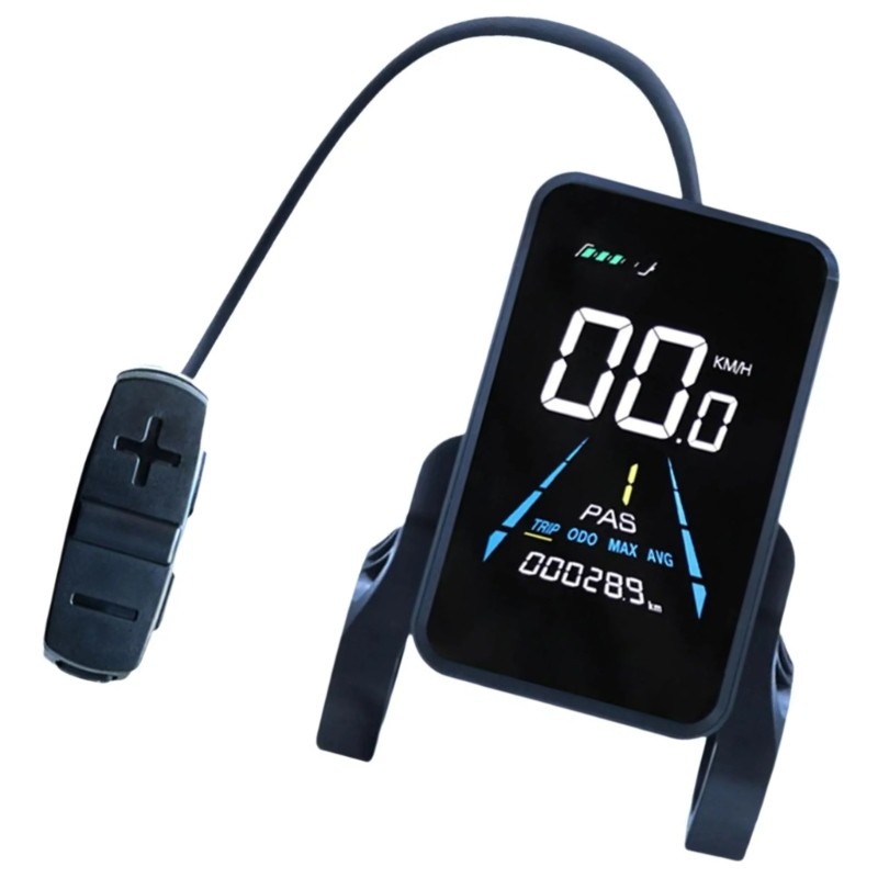 Modern Electric Bike Display Conversion Modules Turn Signal Alerts Speed Warning