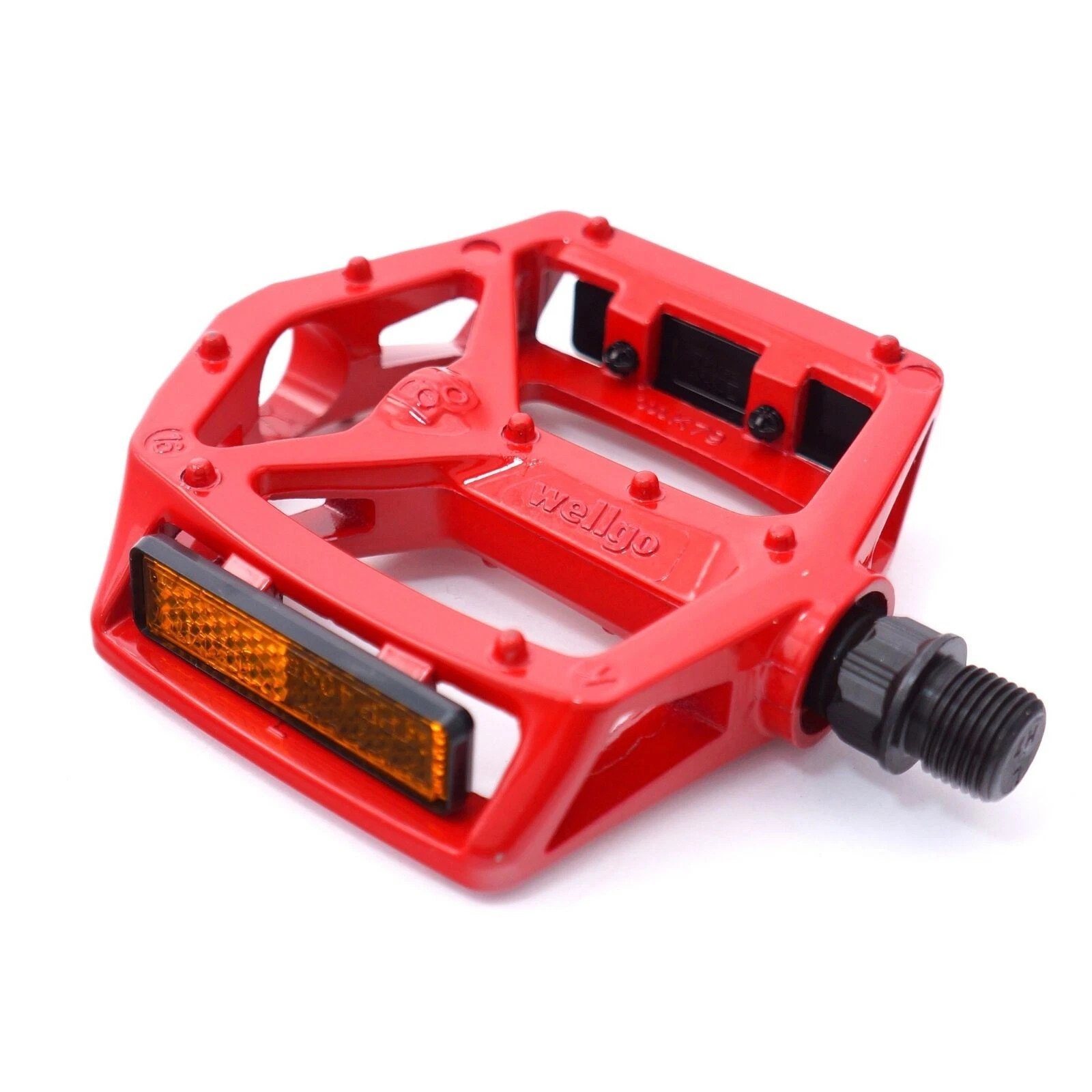 WELLGO MG-3 Fixed Pin Bike 9/16» Pedals for MTB BMX DH Platform Black Red Blue