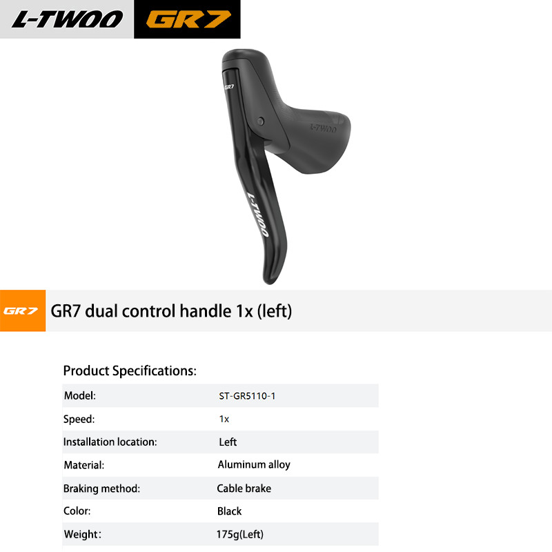LTWOO GR7 1×10 Speed Gravel Bike Groupset Shifter Rear Derailleur Cassette Chain