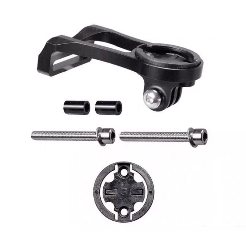 Bike Stem Extension Computer Out Front Mount Holder Fit For Garmin Bryton Cateye