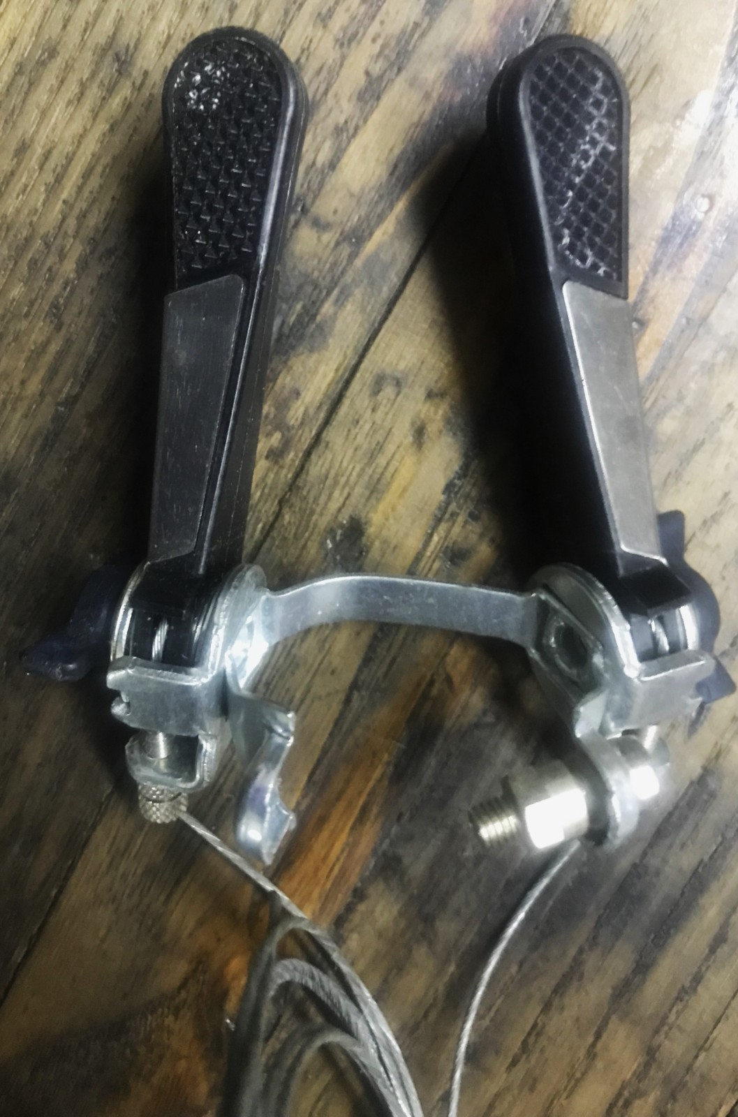 Simplex Downtube Shifter set w/cables, NOS, 70’s, PX10, France, FREE Ship in USA