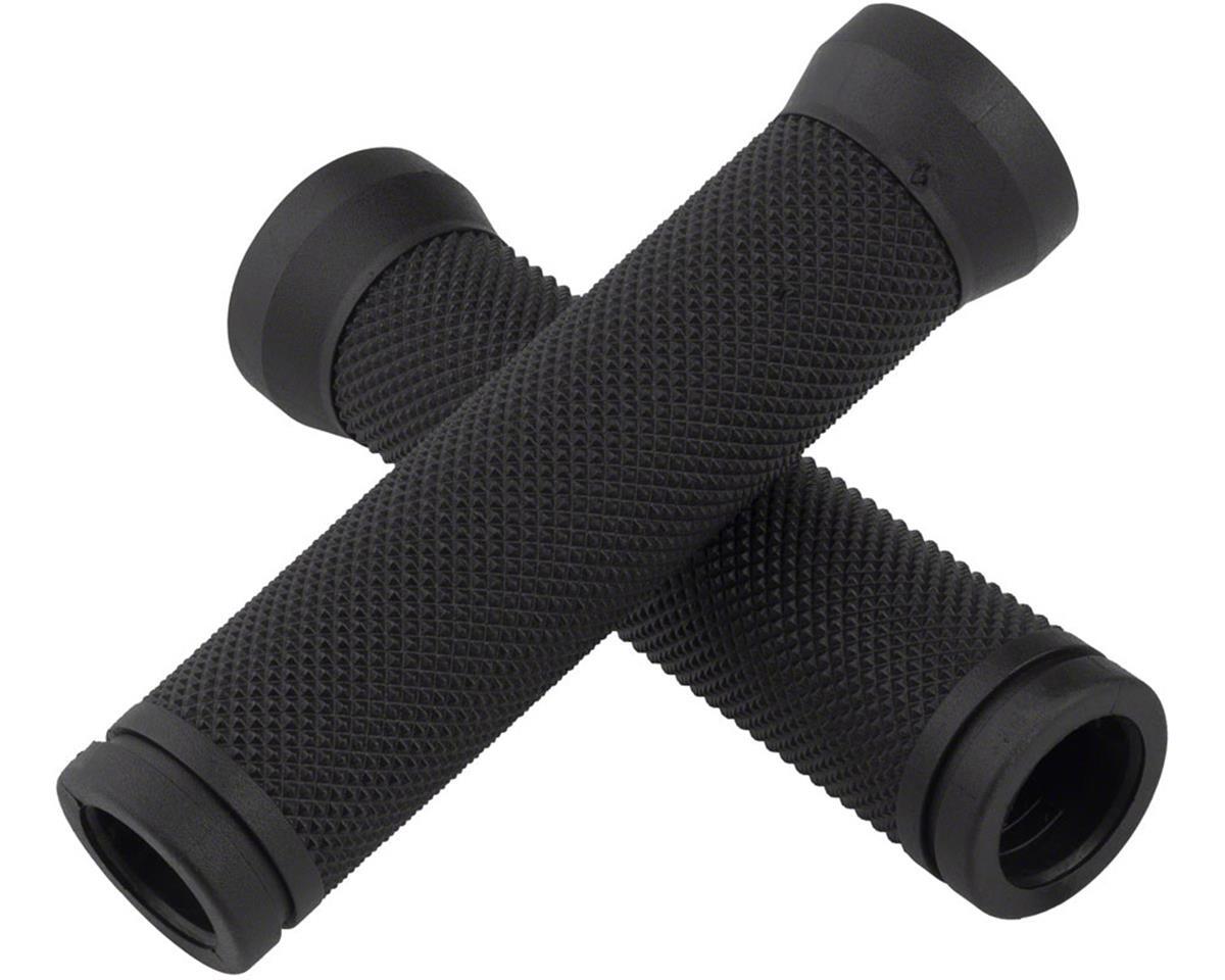 Velo Diamond Slip-On Grips (Black) [VLG-408-1_BLK]