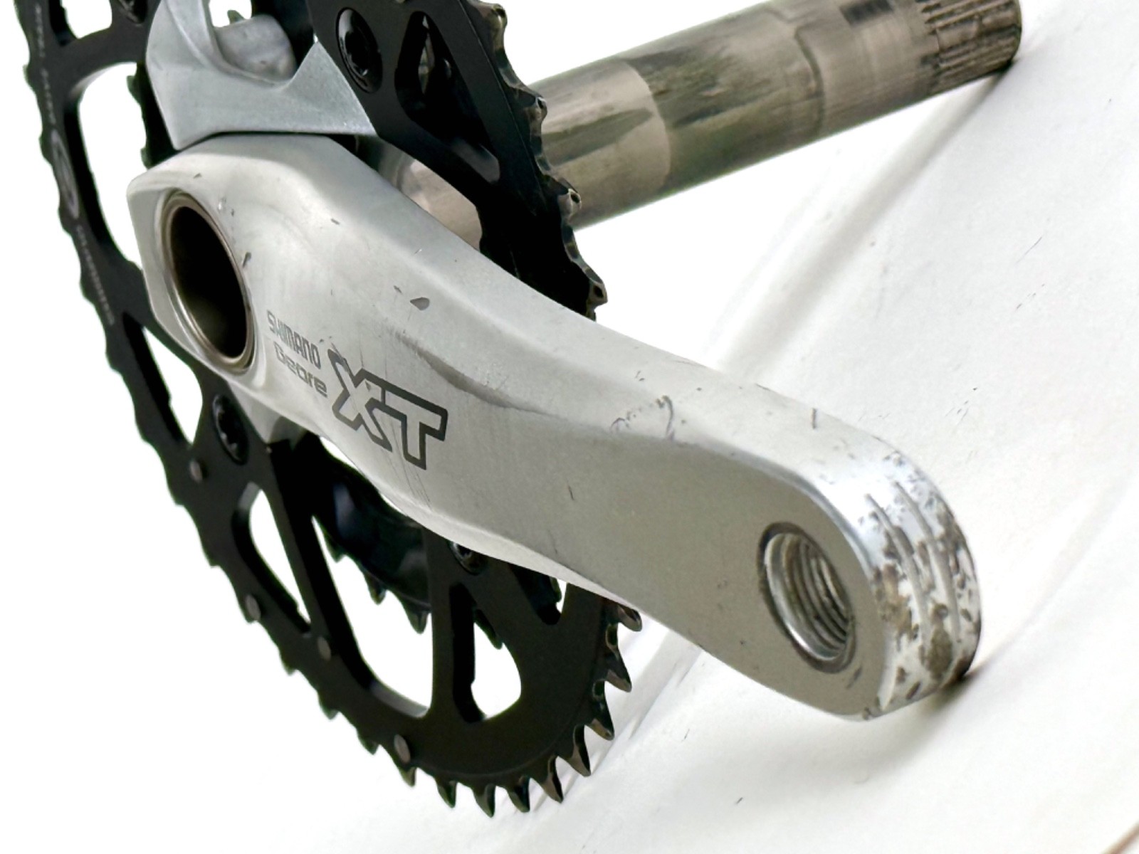 Shimano Deore XT FC-M760 MTB 175mm Crankset w/ BB 44/32/22t 9 Speed Bicycle XC