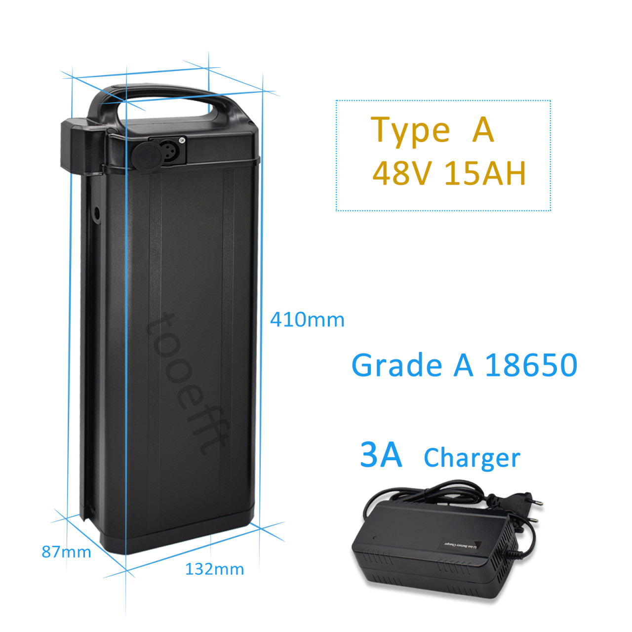 48V E Bike batteries for heybike explore Vivi Z8 fiido T1 T2 L2 L3 Electric Bike