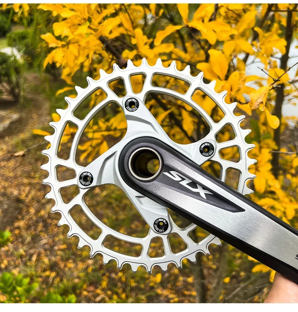104BCD Mountain Bike Road Bike Narrow Wide Round Chainring 32-48T Chainwheel
