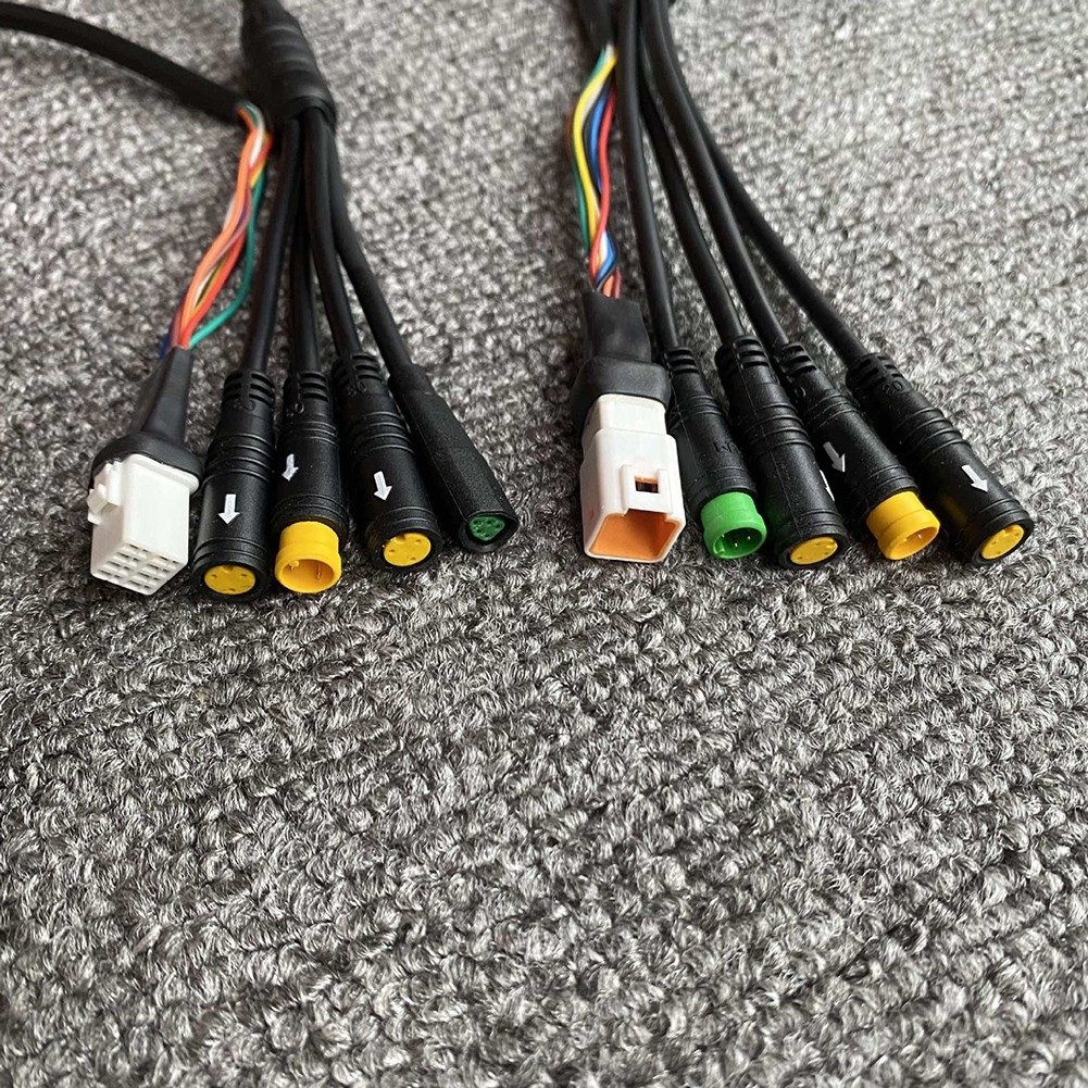 Motor Cable 1PCS Black E-bike Accessories For Bafang M400 G330 G510 M620