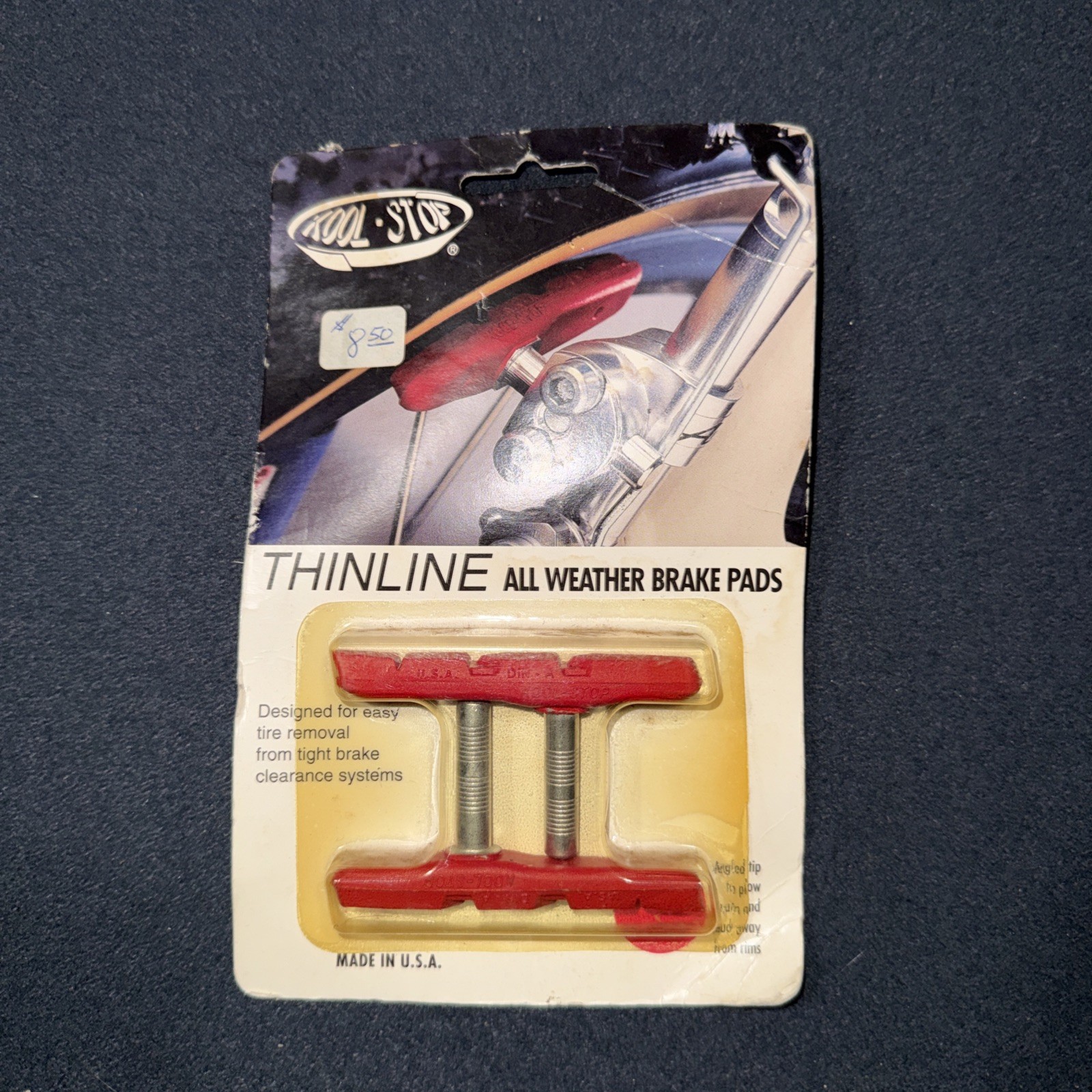 Kool-Stop Thinline All-Weather Rim Brake Pads Silver KS-TLCR