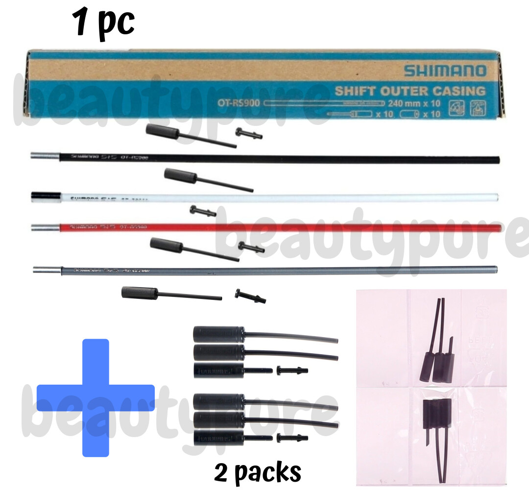 1pc Shimano OT-RS900 Shifter Cable Housing + 2Packs SP41 Outer Gear Casing Nose