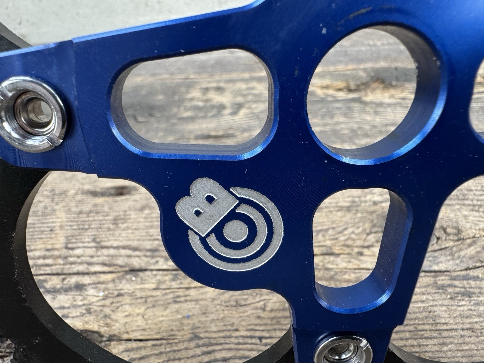 Bullseye Profile 45t Spider Chainring Bmx Blue Black