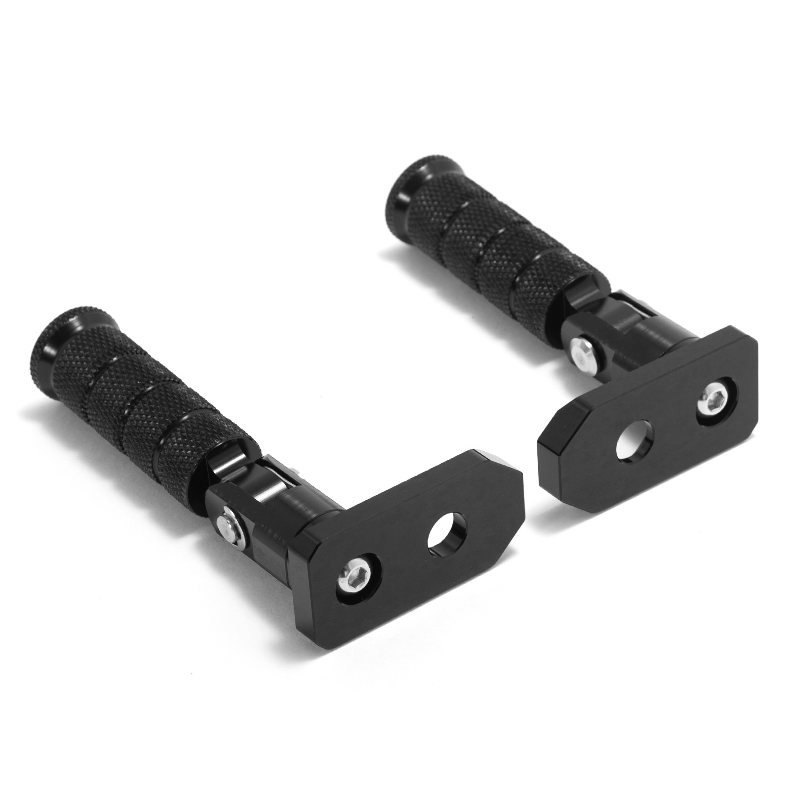 Aluminum E-Bike Black Stunt Foot Pegs Pedal for Apollo RFN for Beta Explorer