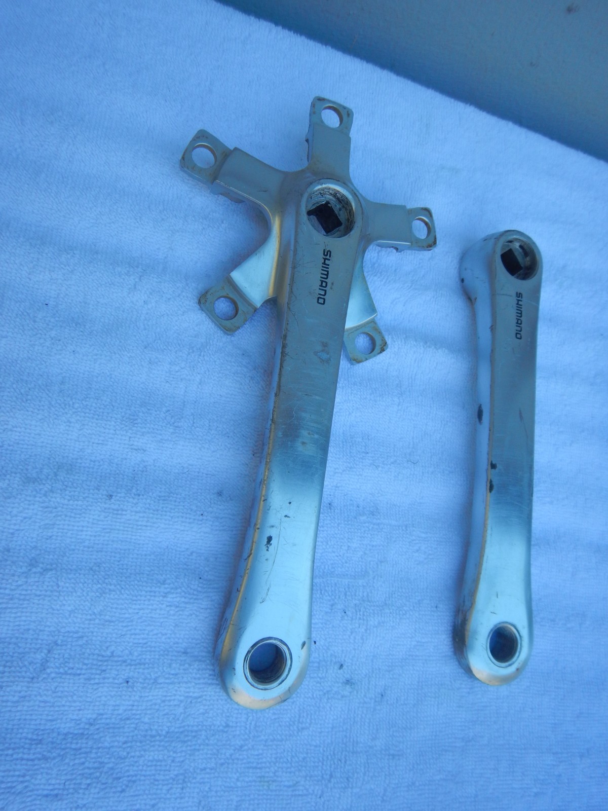 Shimano FC-M730 Vintage Mountain Bike Triple Cranks Arms 175 Crankset Deore XT