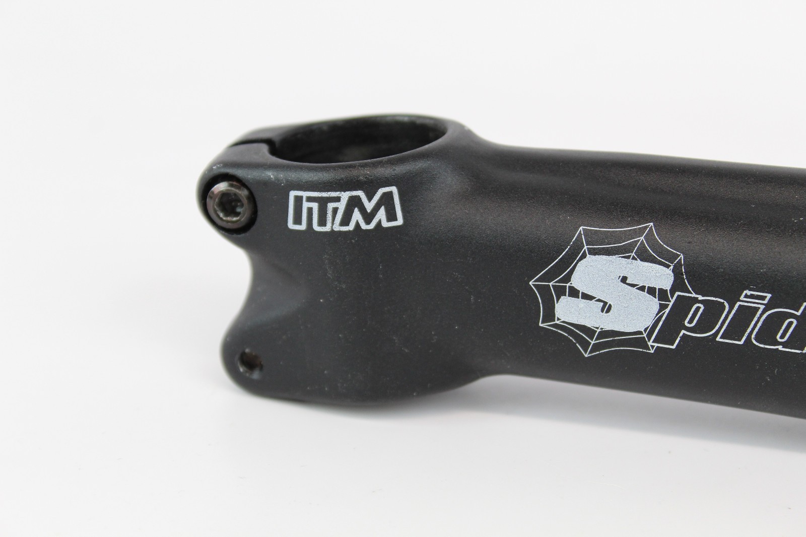 ITM Spider Threadless 120mm Black Road Bike Stem, 25.4mm Clamp, 1-1/8″