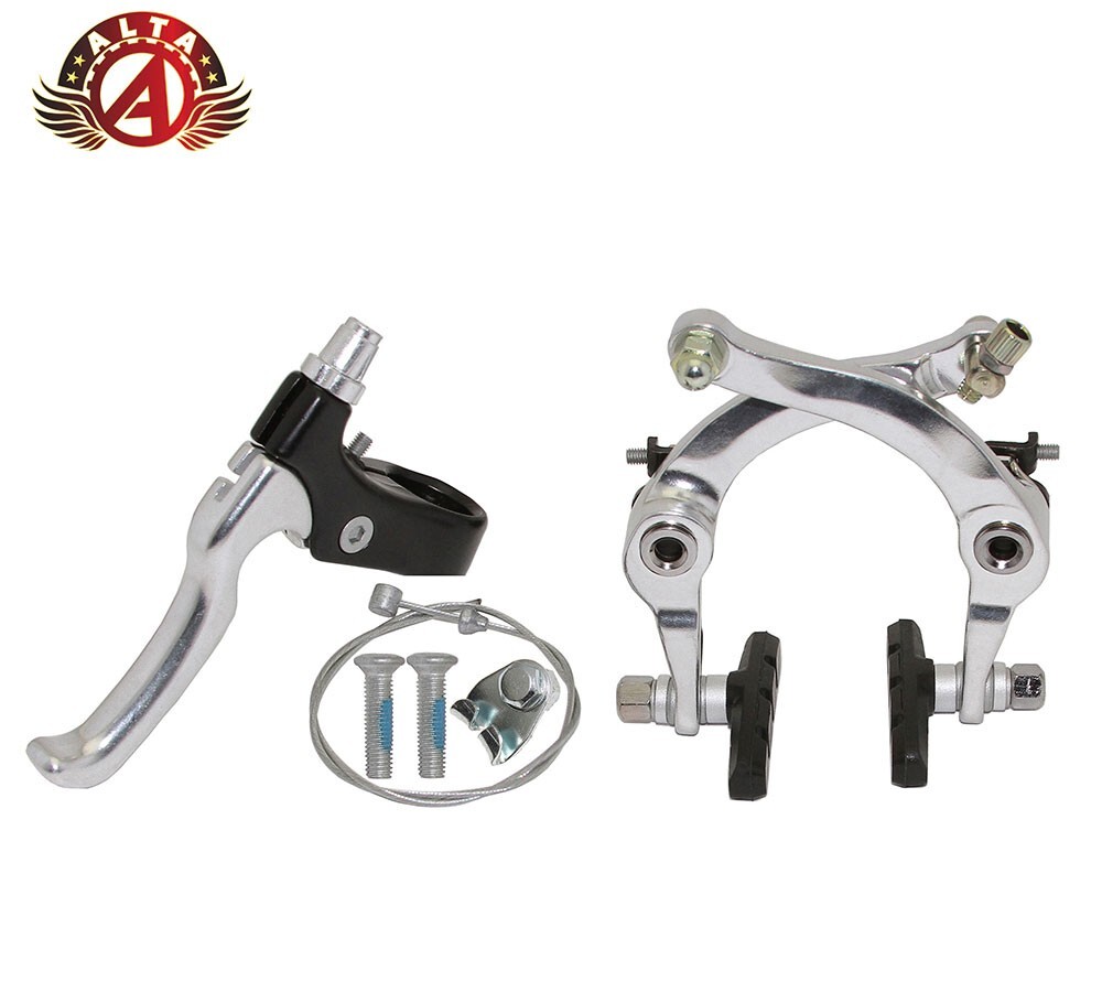 ALTA FRONT OR REAR ALLOY BICYCLE U BRAKE SET CHROME