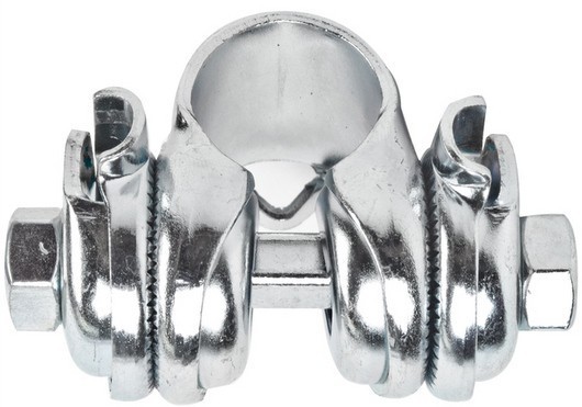 BMX Seat Guts, OLDSCHOOL GT BMX SE FOR 22.2MM POST SILVER NEW