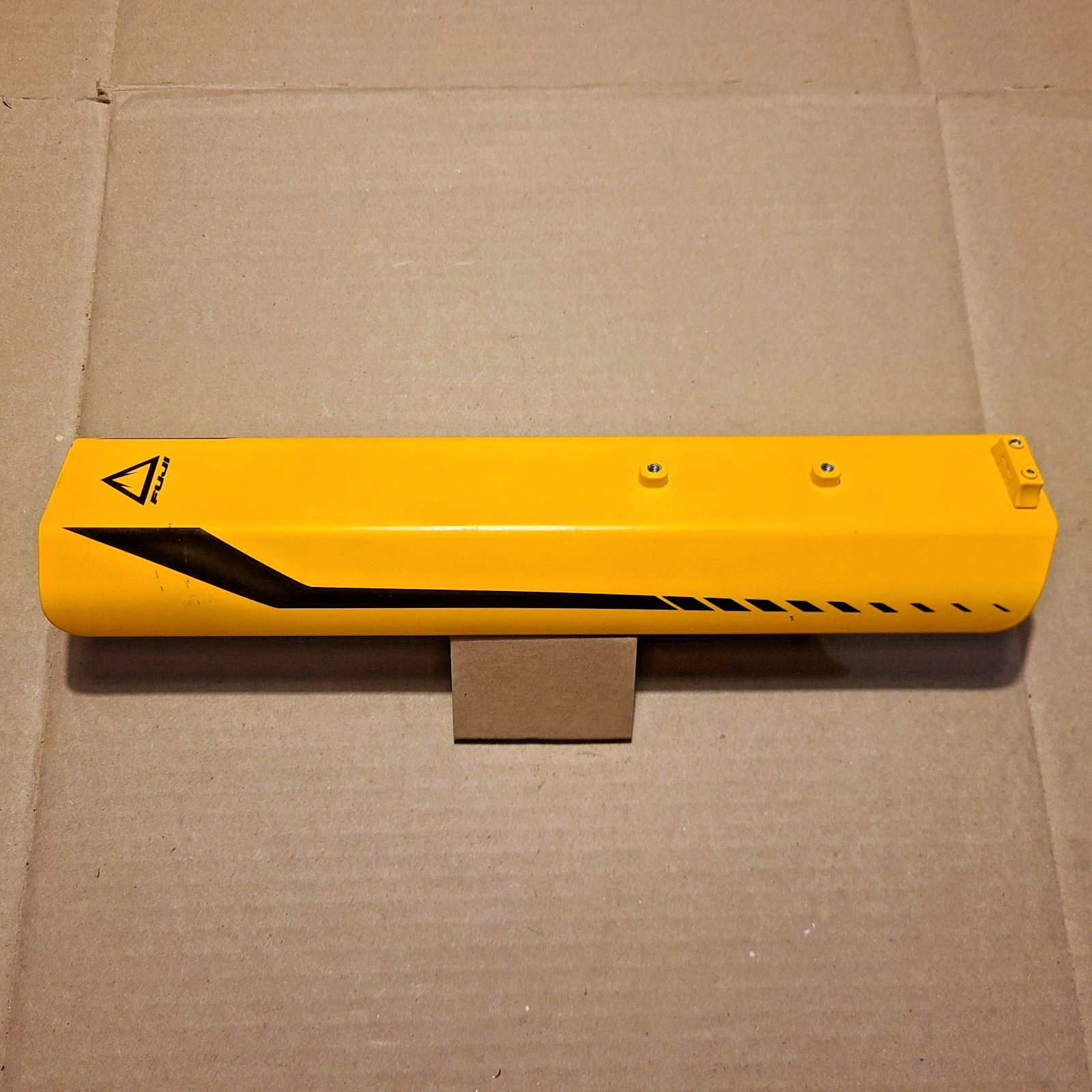 Fuji / Fazua Ride 50 E-Bike Downtube Battery Cover Storage Plate Yellow/Black