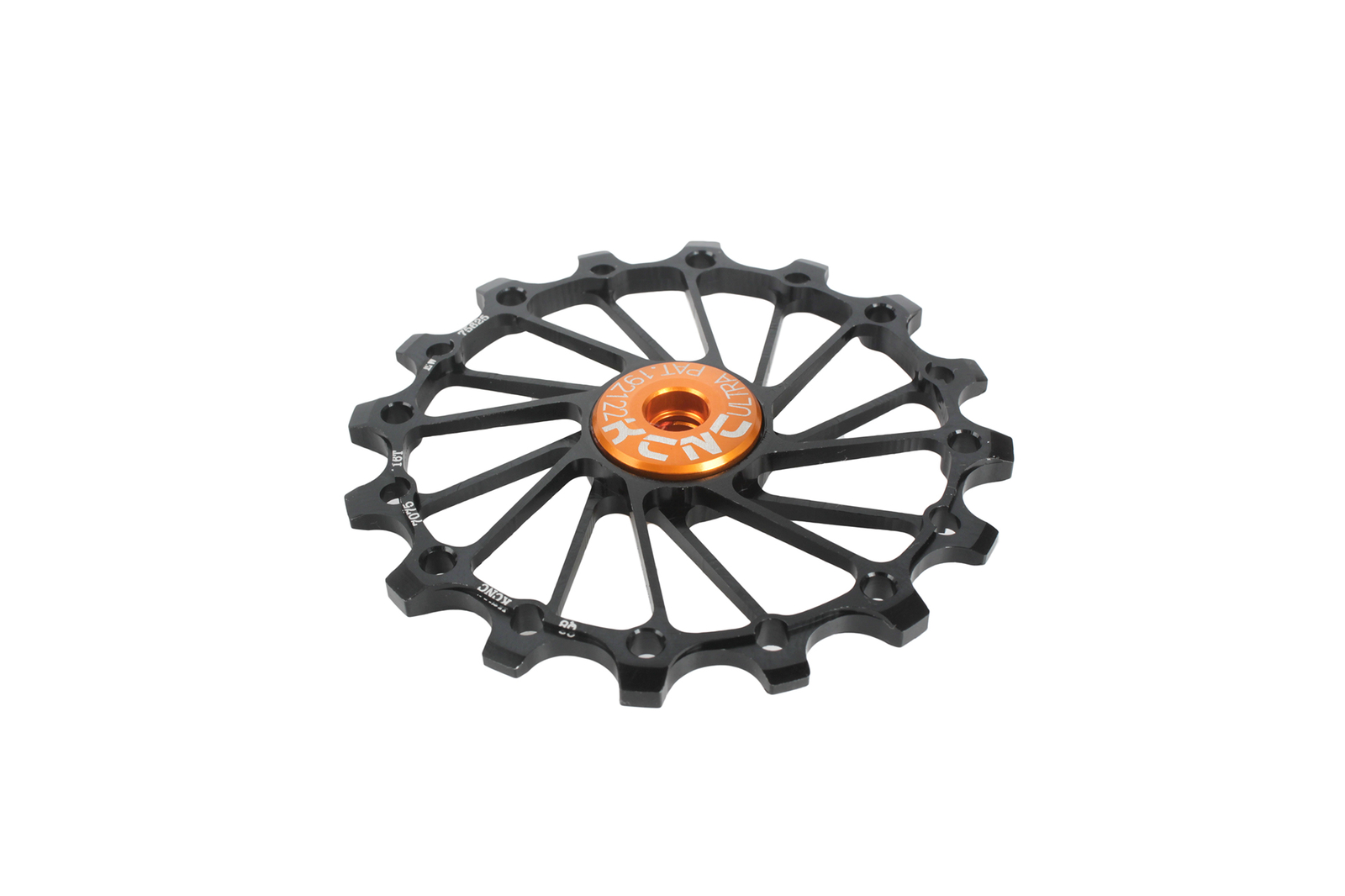 KCNC Road MTB Bike Derailleur Oversized Pulley Sealed Bearing 16T Black