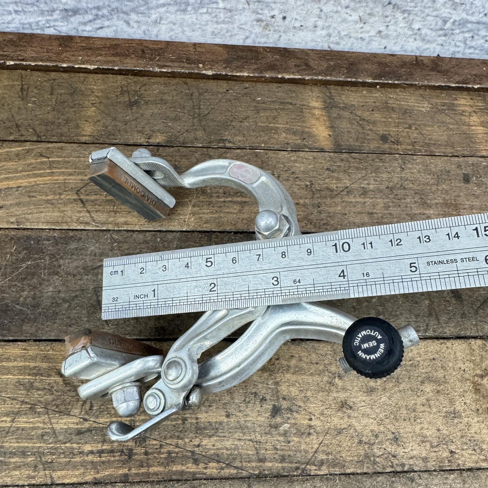 Vintage Dia Compe MX900 BMX Caliper Brake Rear 1985 OG Silver Japan 80s Old