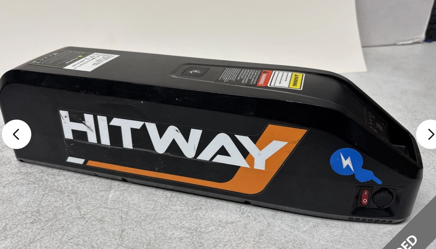 Hitway Electric Bike Rechargeable Li-Ion Battery Matrix-18650-13S5P OEM 48V 15Ah