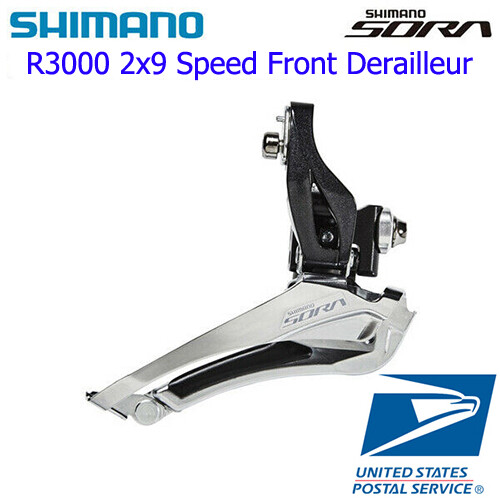 Shimano Sora FD-R3000-F for 2×9 Speed Brazed-On Mount Front Derailleur ROAD