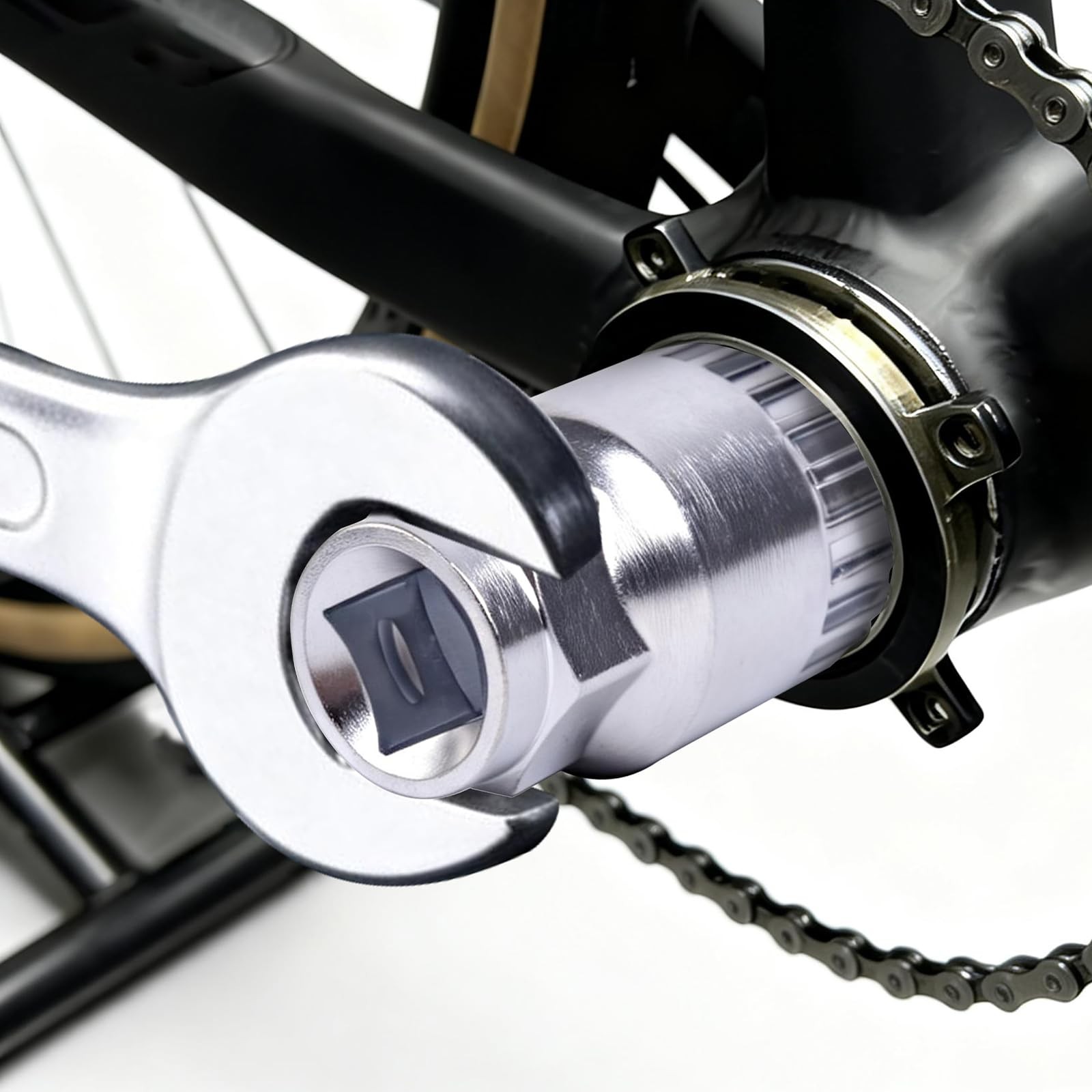 Red Bicycle Crank Puller and Bottom Bracket Removal Tool Set