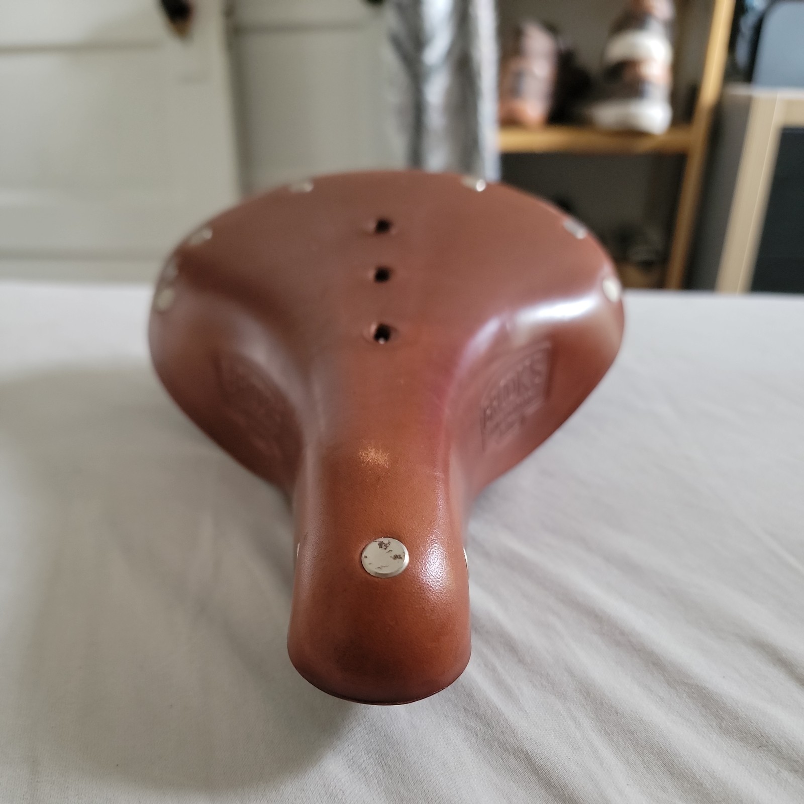 Brooks B17S (Short) Ladies Standard Leather Saddle Honey Brown Bicycle Bike Seat