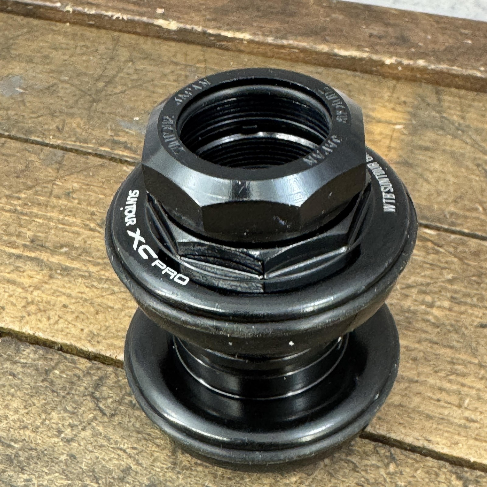 Vintage Suntour XC Pro 1 Inch Threaded Headset 30.3 26.4 Black WTB Japan MTB