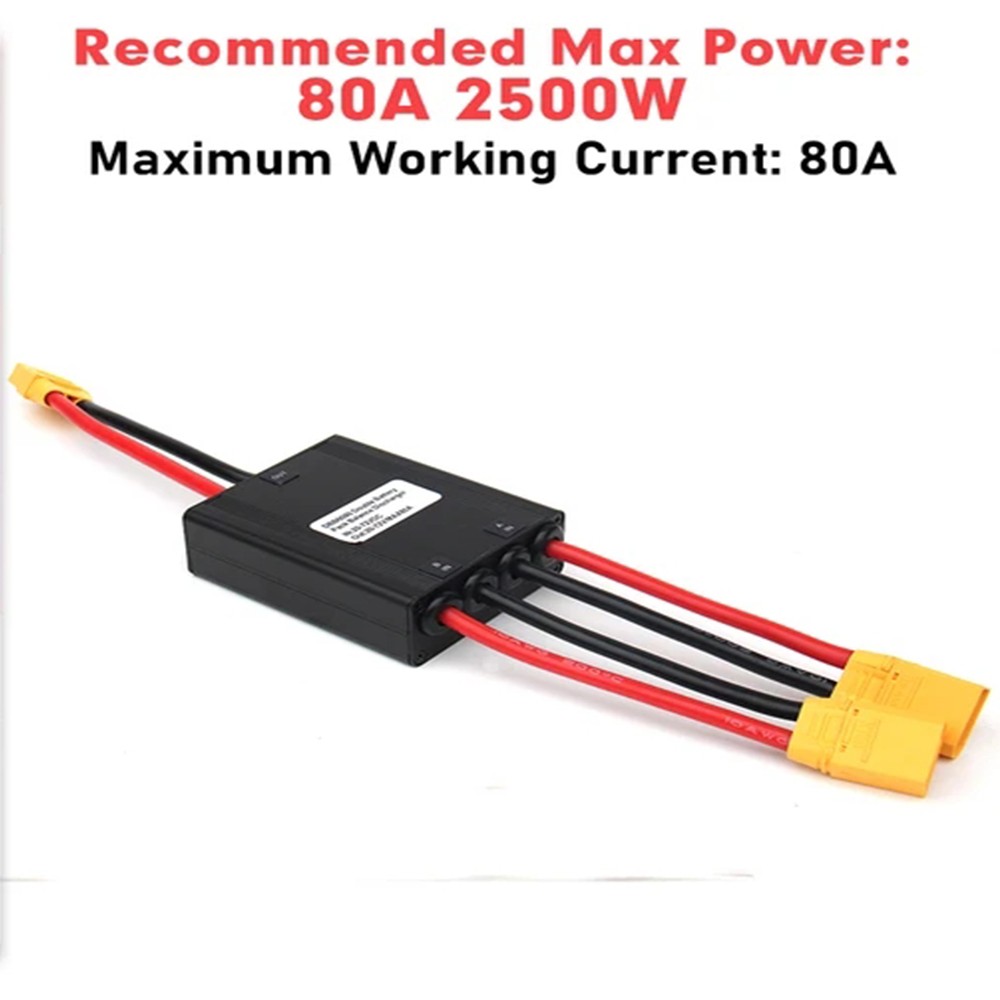 20V-100V 60A/80A/100A/120A E-Bike Double Battery Discharge Converter Module XT90