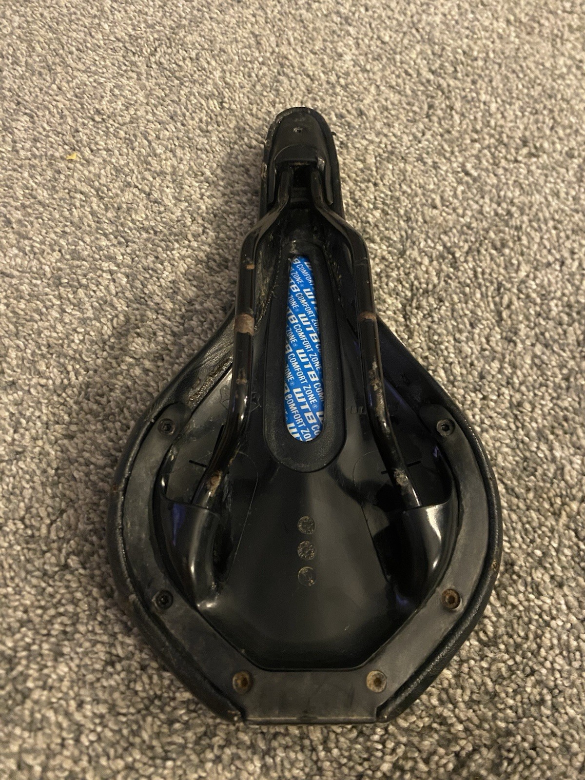 WTB Kona Saddle Black/Blue MTB Seat