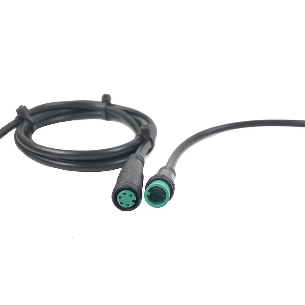 90CM E-bike KT/Bafang Display Waterproof Extension Cable Male To Female 5Pin SDE