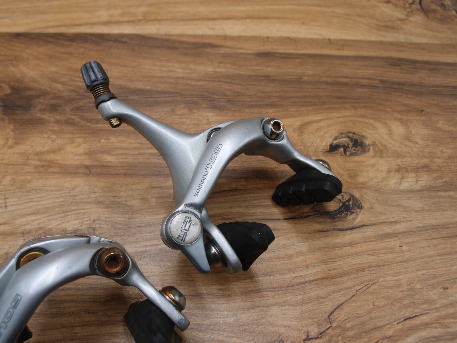 1989 road bike caliper side pull brakes Shimano 105 Prototype Japan BR-1055
