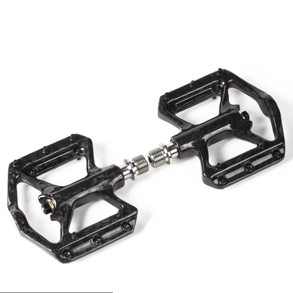 Lightweight Carbon Fiber Road Bike Pedals with Anti Skid Features 180g Design
