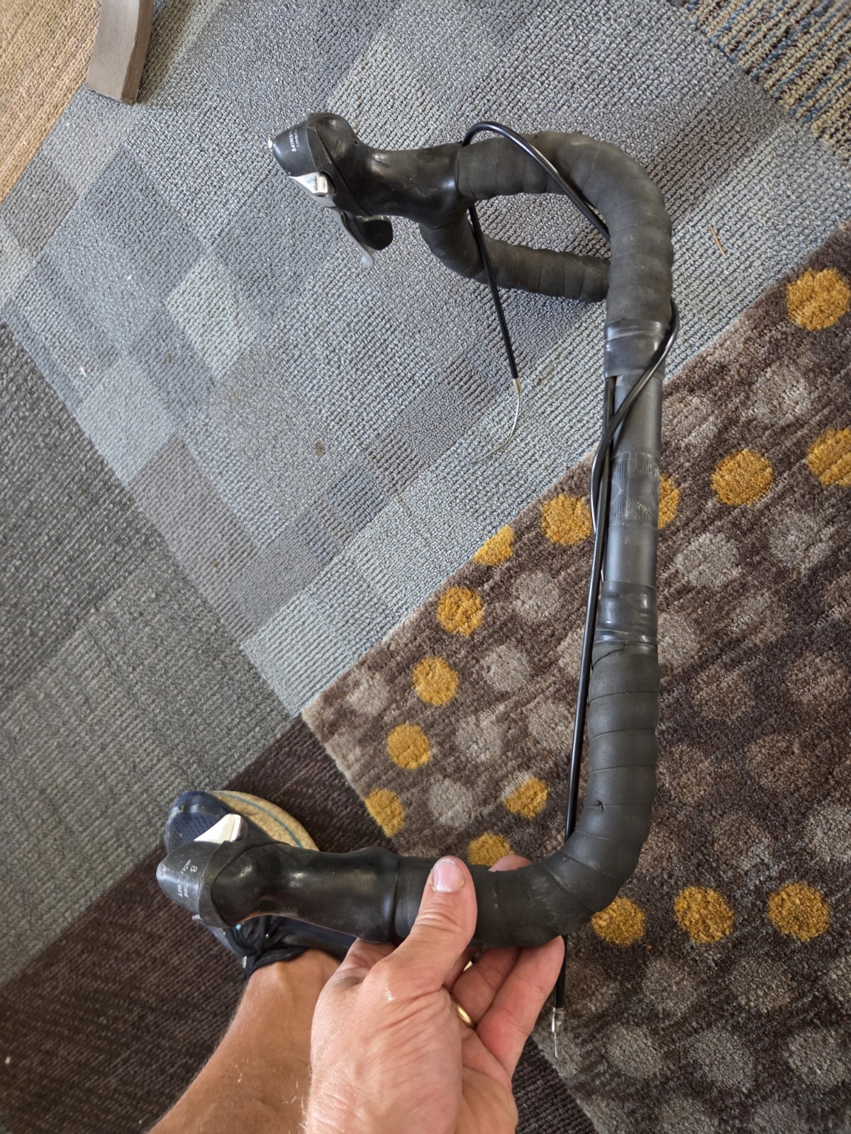 microSHIFT R8 8 Speed Road Bike Brake Shifter Lever Set Drop Handlebar Take-Off