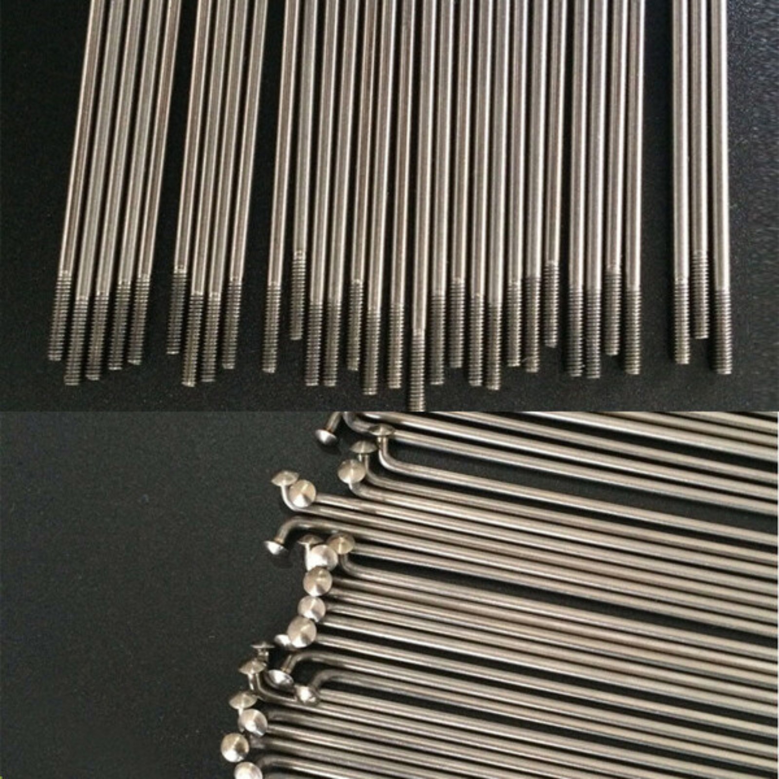 HOT! 36Pcs Titanium Alloy Bicycle Wheel Bicycle Spokes Can Be Customized Length
