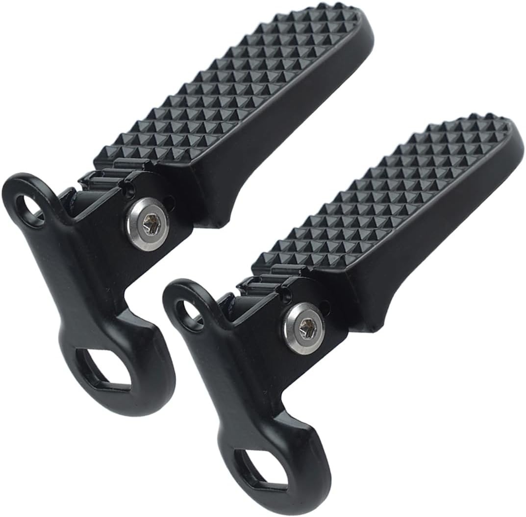 1 Pair Mini Folding Bicycle Rear Foot Pegs for Mountain Bike E-Bike