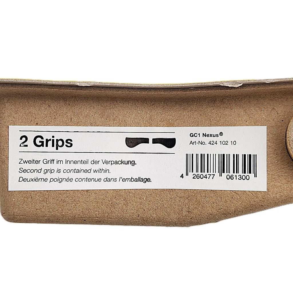 Ergon GC1 Ergo Rohloff/Nexus Back Swept Lock-On Bicycle Grips – Black & Gray