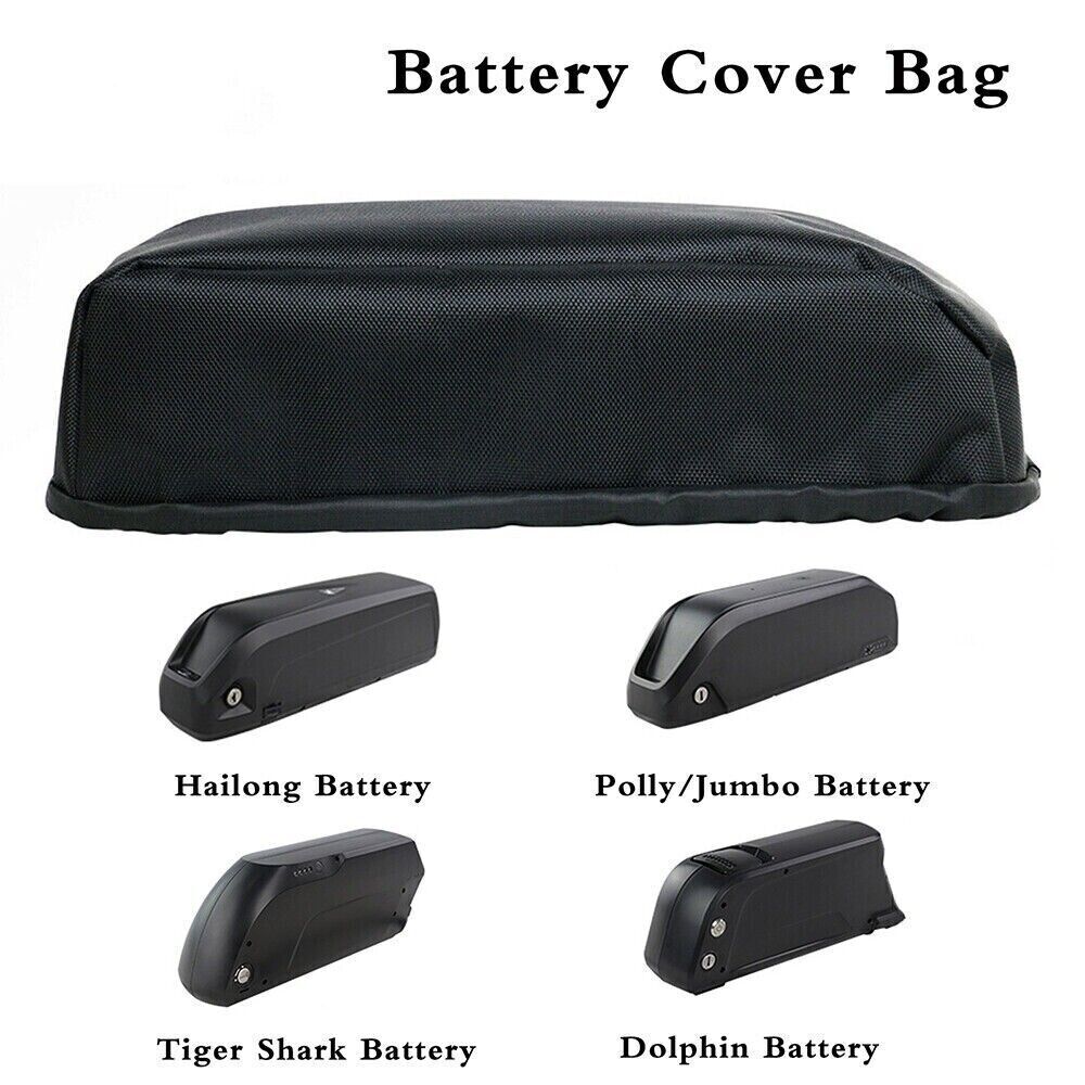 EBike Frame Battery Waterproof Bag Rain Protected Cover For Bike Hailong Battery