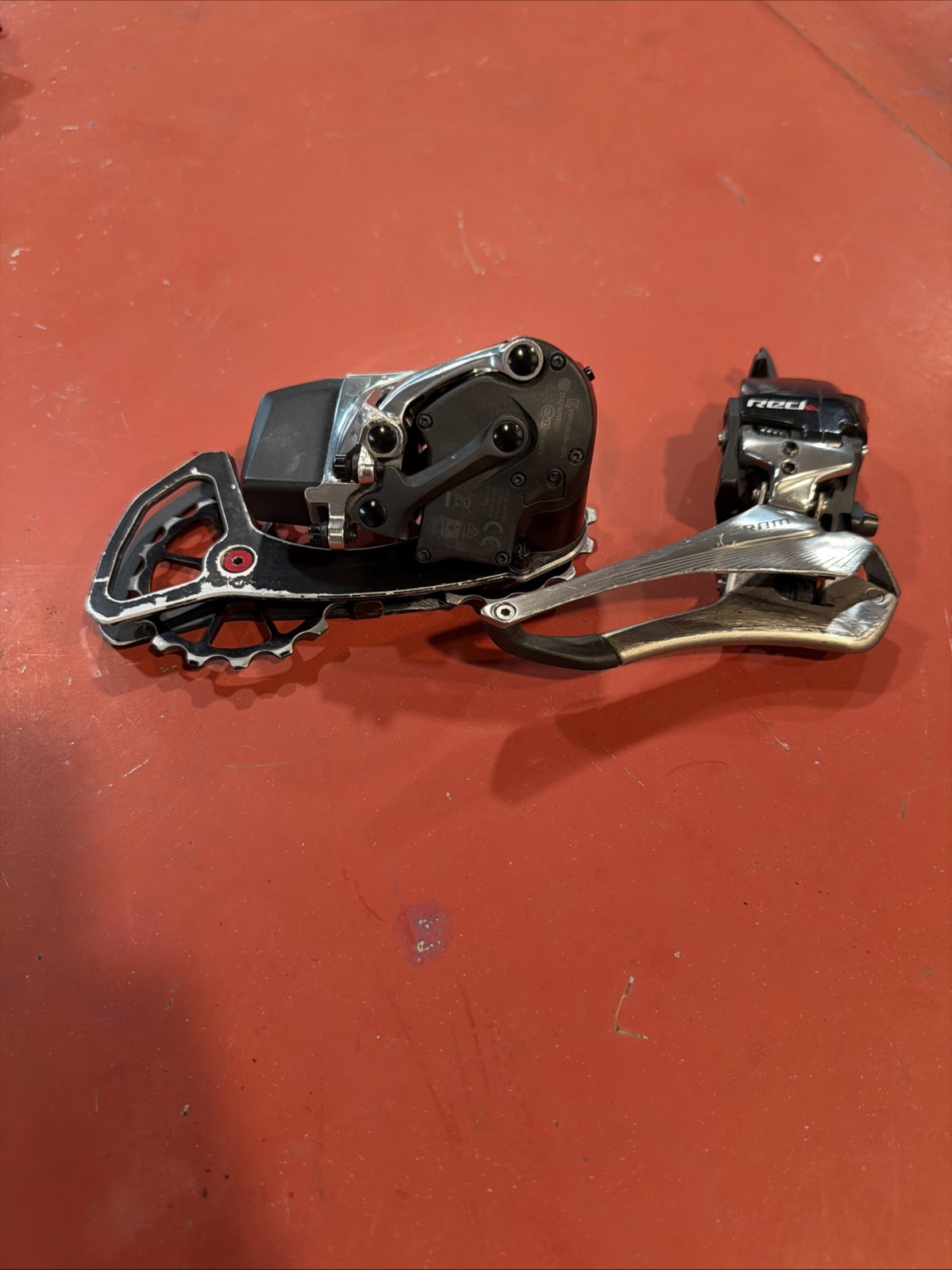 SRAM Red Etap AXS Electronic 11 Speed Groupset Rim Brake Mini Group