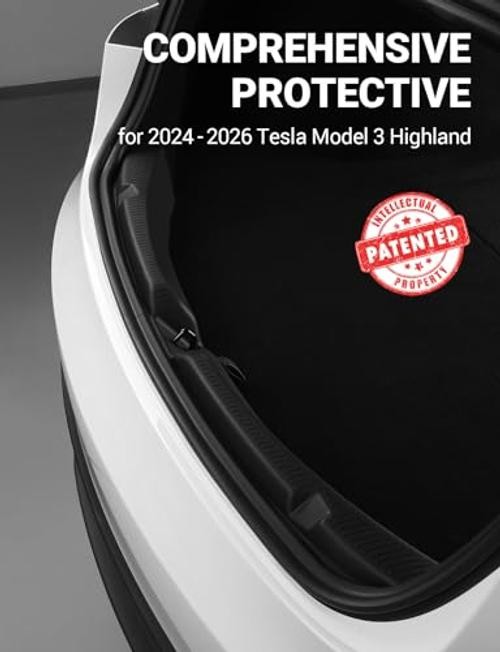 2026 2025 2024 Tesla Model 3 Highland Rear 2024 2025 2026 Model 3 Highland