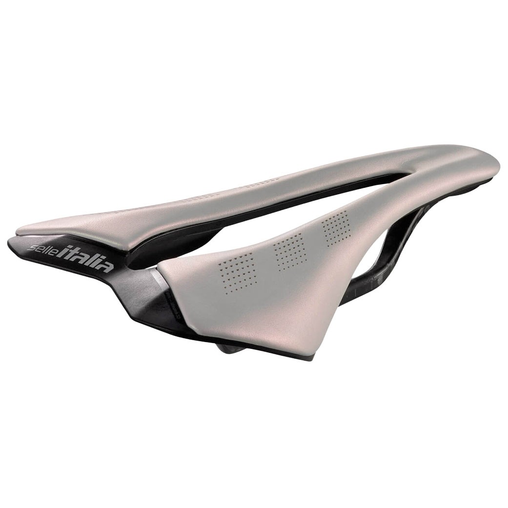 Selle Italia SLR Carbon Opal, L3, Carbon Rails, White