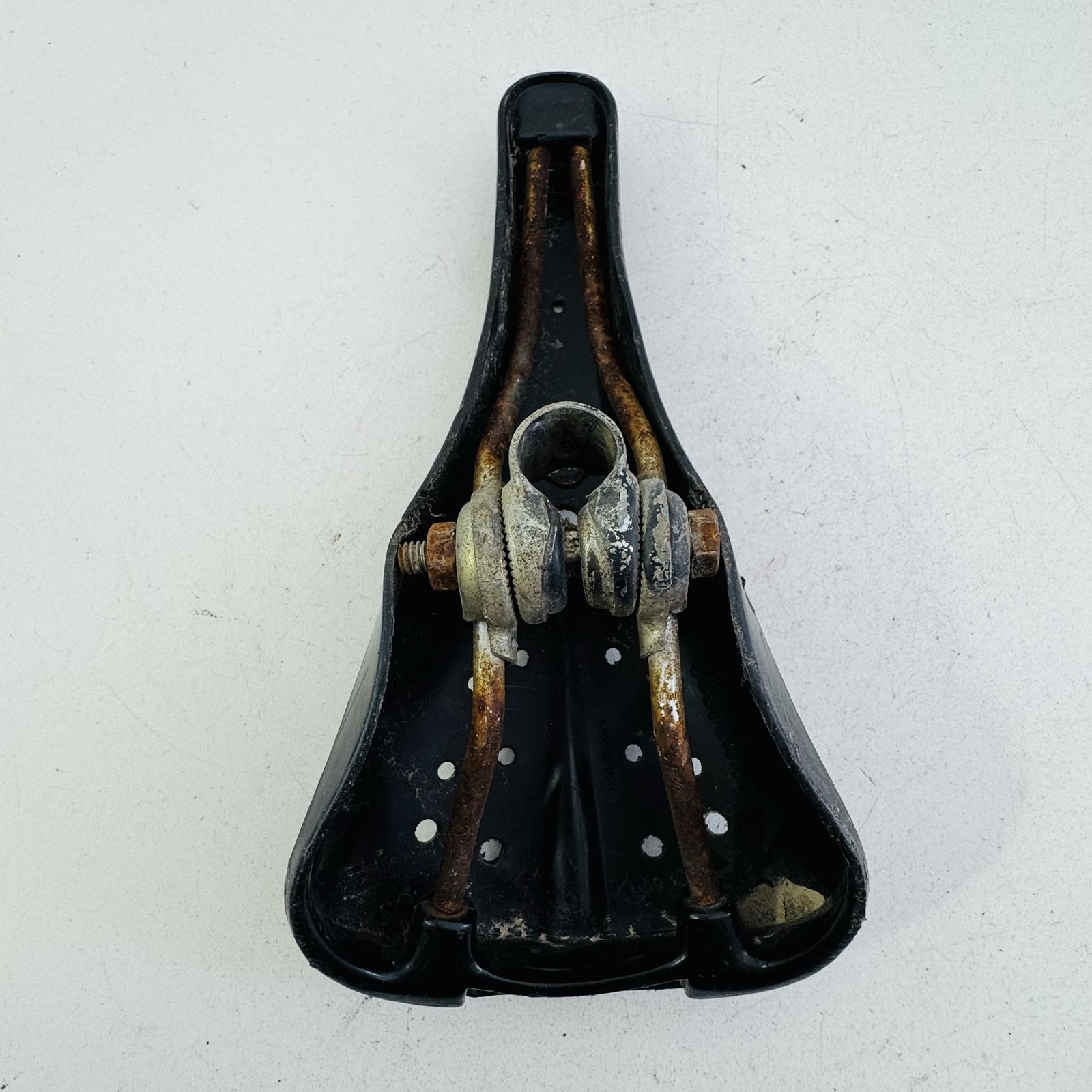 Vintage Viscount Dominator BMX Bike Saddle Seat Black Racing Old School A78