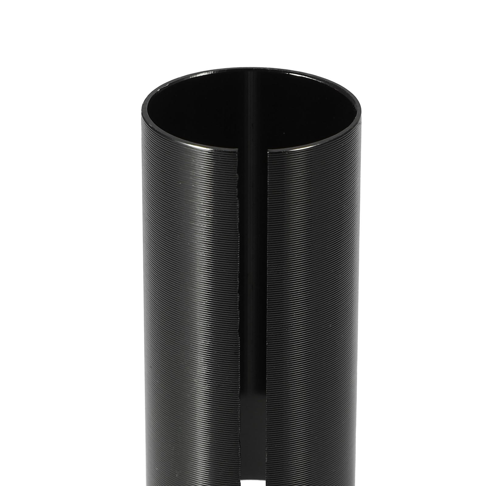 2 Pcs 25.4mm to 27.2mm Bicycle Seat Post Tube Adapter Reducing Sleeve Black