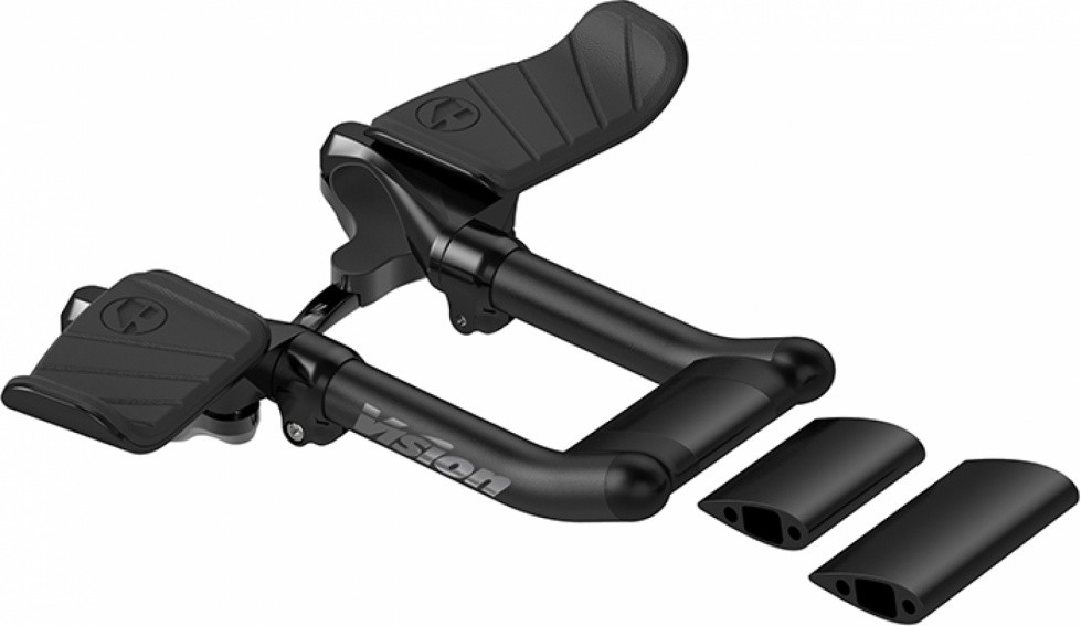 Vision Metron 5D ACR Mini TT Clip-ons, 117mm Extension Length, Compact Aero