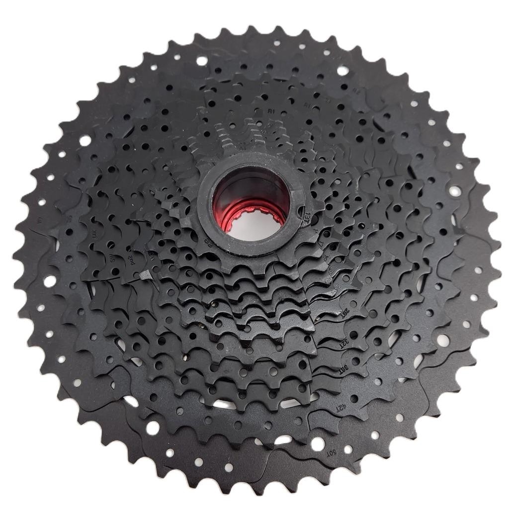 SunRace CSMZ90 11-50T 12-Speed Cassette Wide-Range MTB Black Chrome