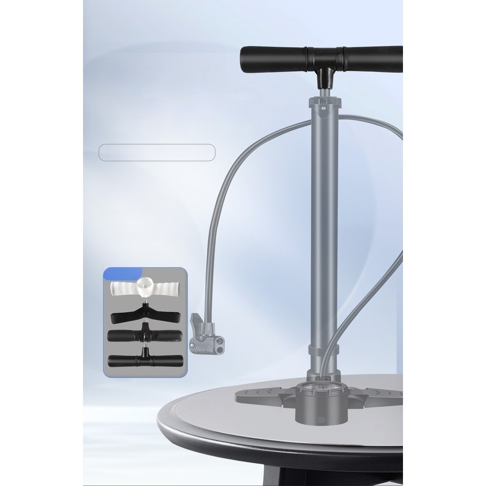 Bicycle Pump Handle Ergonomic Bicycle Grip Ergonomic Design Anti-slip Texture