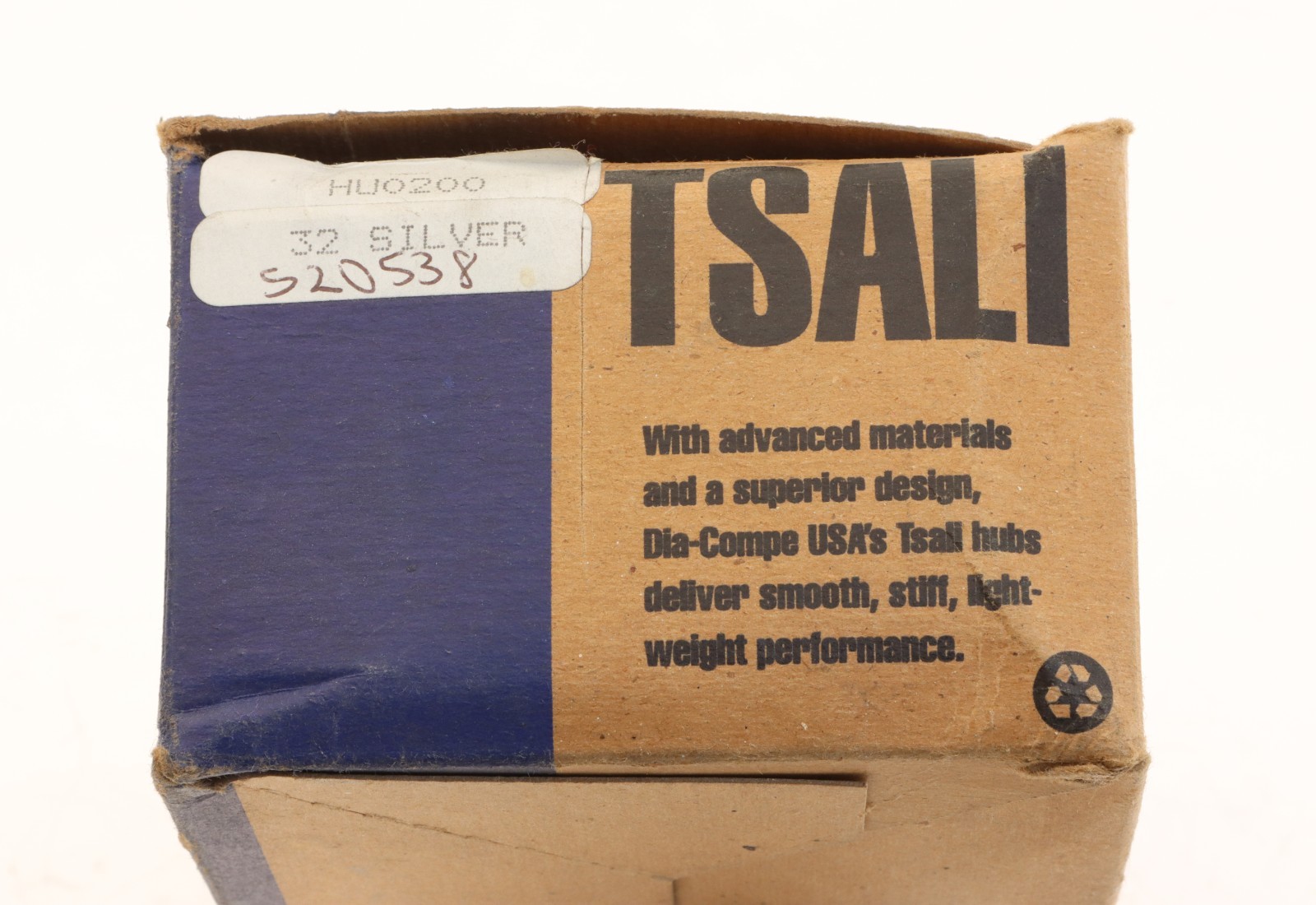 Dia-Compe TSALI SpeedCheck Front Hub Disc 32H Silver Sealed USA NOS NEW in Box