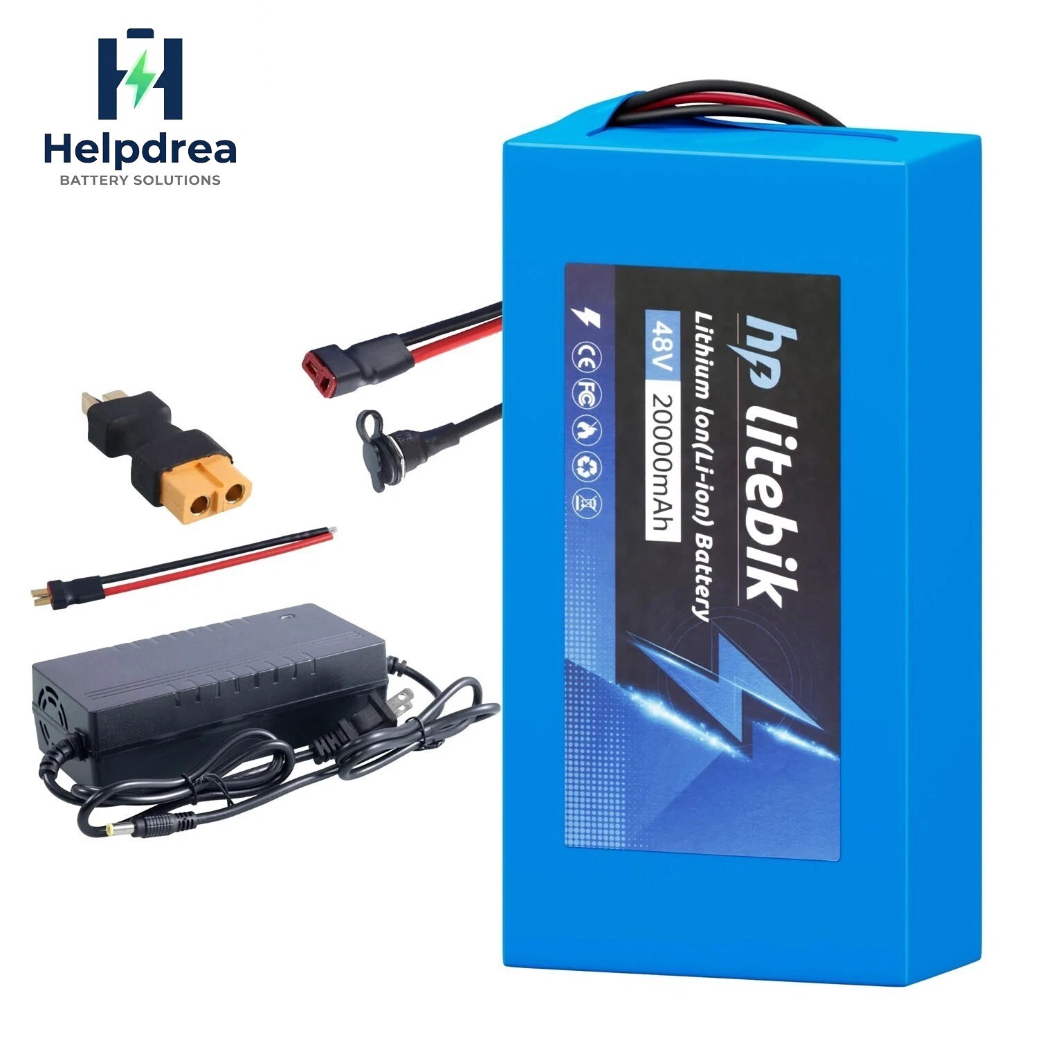 36V 20AH Li-ion Battery for≤1000W Ebike Scooter Electric Bicycle Charger 30A BMS