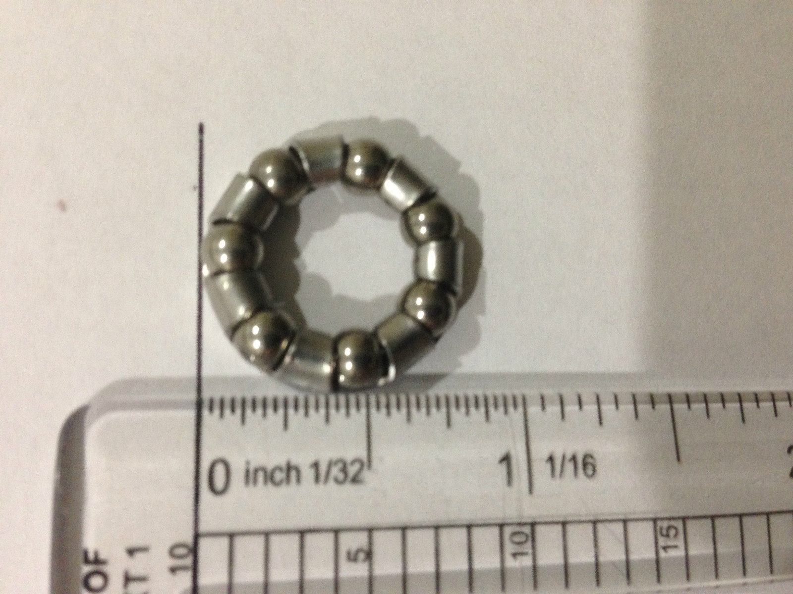 BICYCLE BIKE BEARING 7 BALLS RETAINER AXLE #5