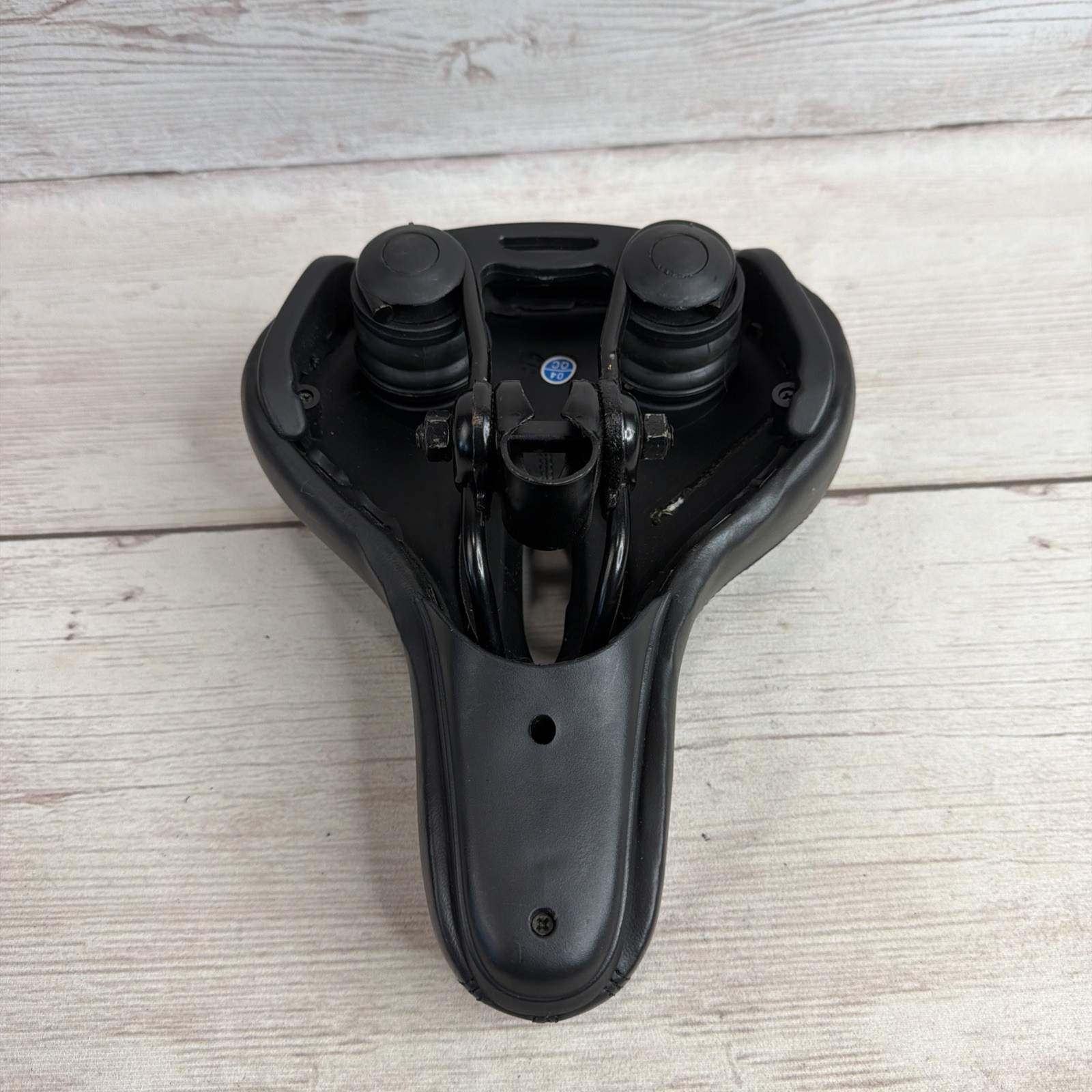 Comfort Wide Big Bum Soft E-bike Bicycle Saddle Seat Cushion Black VGC Free Ship