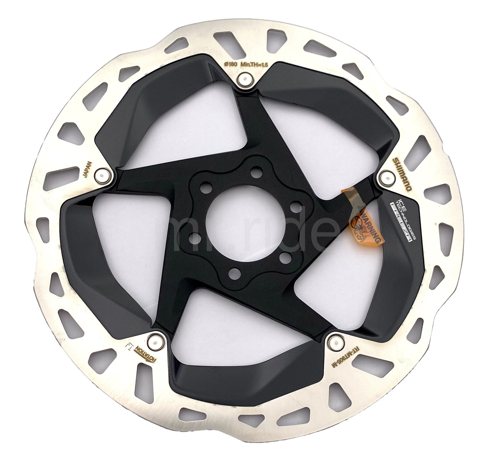 NEW Shimano RT-MT905 6-Bolt Bike Disc Brake Rotor 180mm, ICE TECH FREEZA