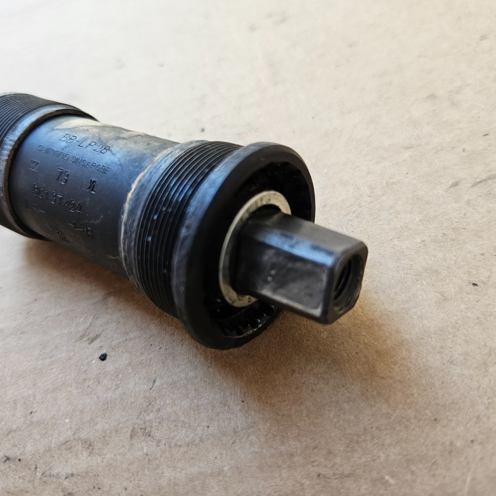 Vintage Shimano BB-LP28 Cartridge Bottom Bracket Sealed Bearing 68mm x 113mm